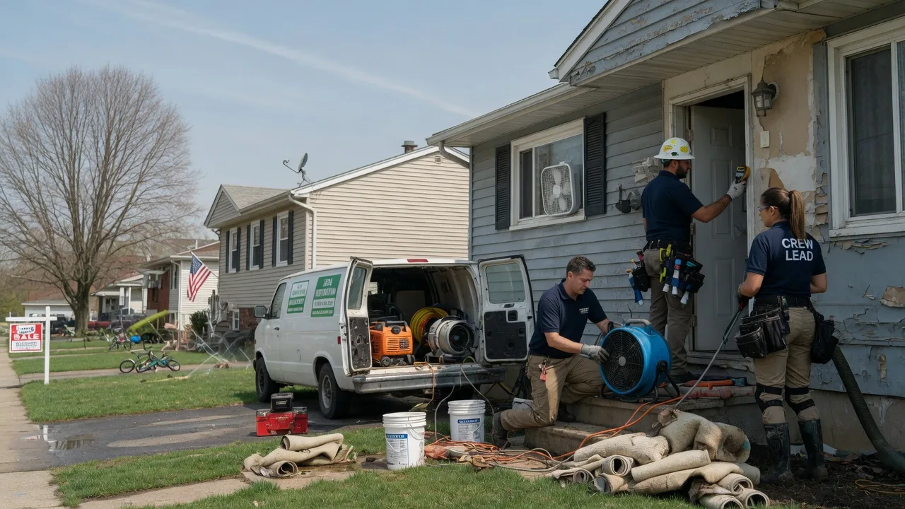 Flood Cleanup in Meyersdale, PA near me